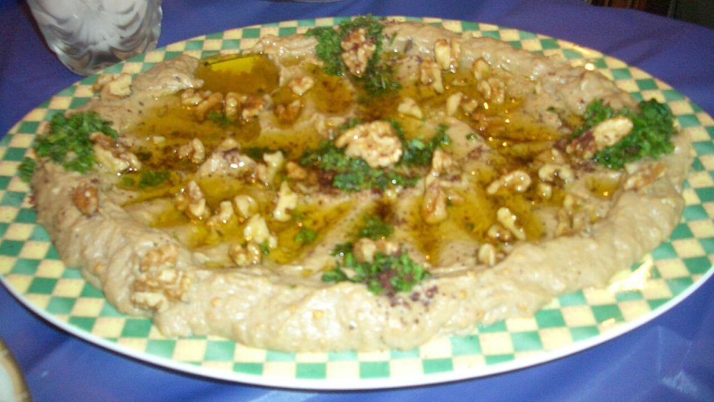 Smoky Roasted Eggplant Dip (Baba Ghanoush)
