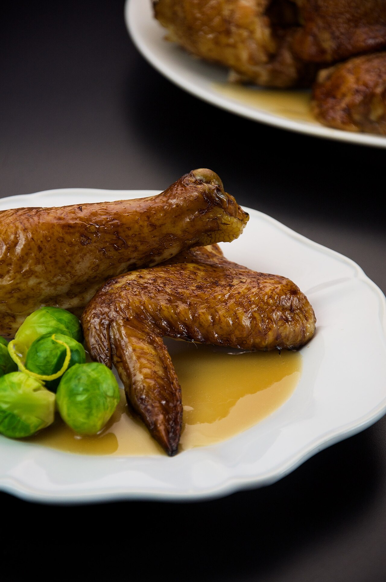 Lemon Herb Roast Chicken with Garlic