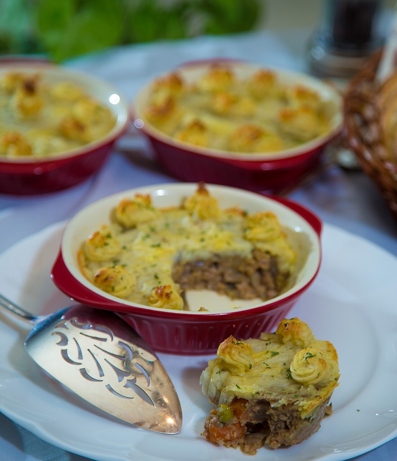 Lentil Shepherd's Pie with Mashed Potato Topping