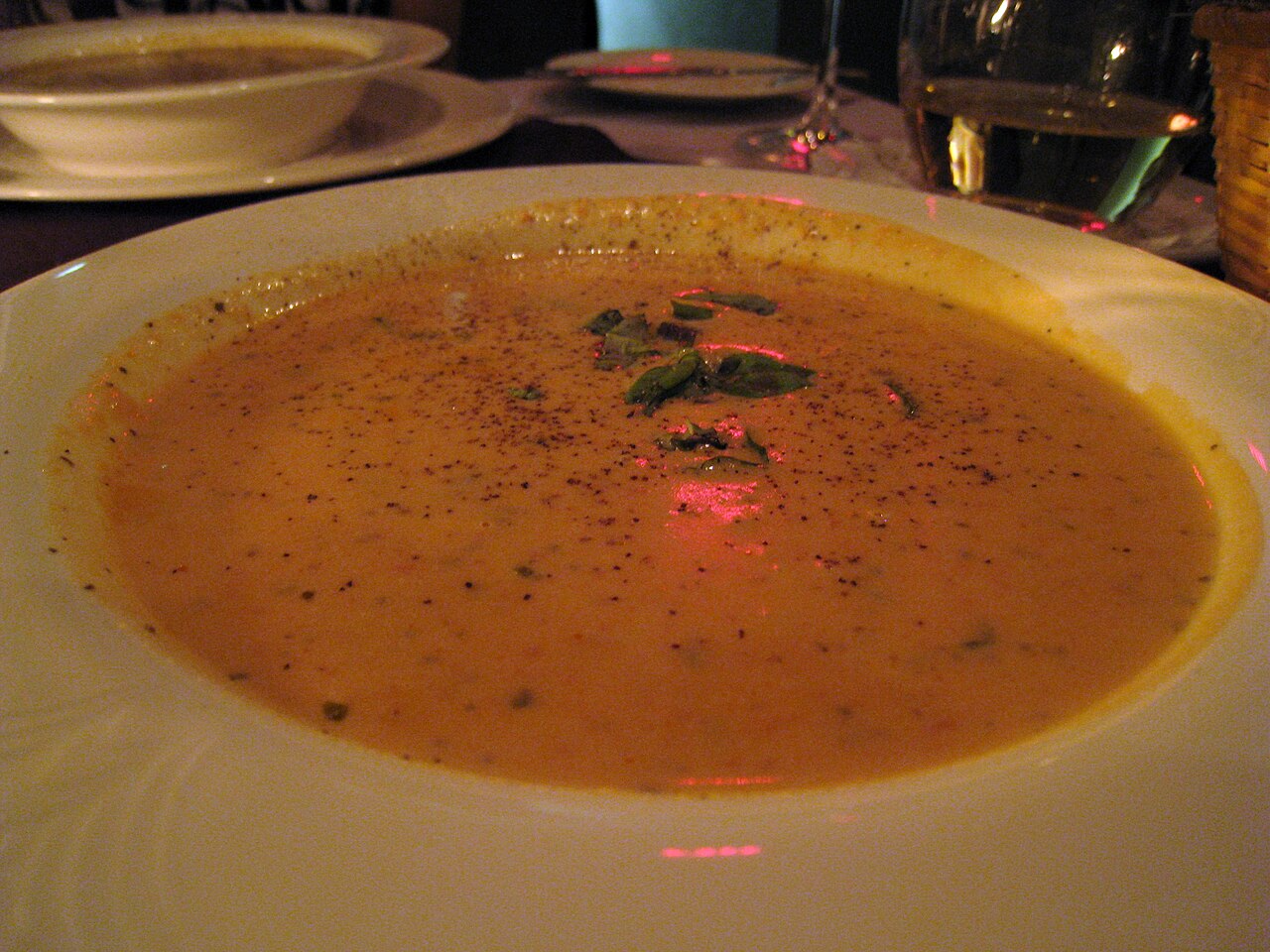 Roasted Tomato Basil Soup