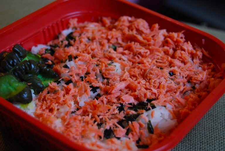 Salmon Rice Bowls with Cucumber, Avocado and Sesame