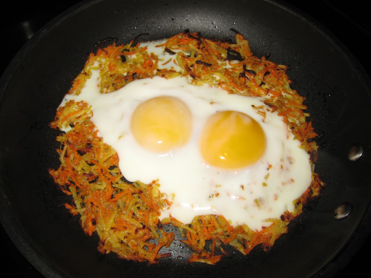 Sweet Potato Breakfast Hash with Eggs